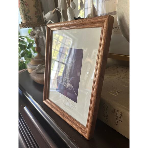 Signed numbered framed Print by Susan M. Sablon 2003, A Message of Faith 11x9” - Picture 5 of 14